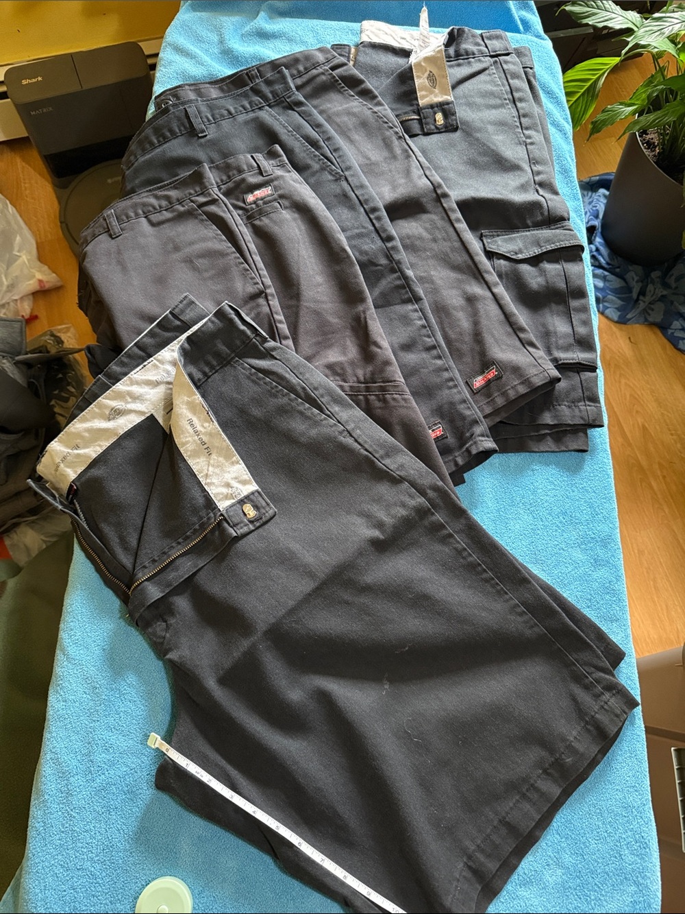 Dickies Black Men's Cargo Pants with Utility Pockets 5 pack